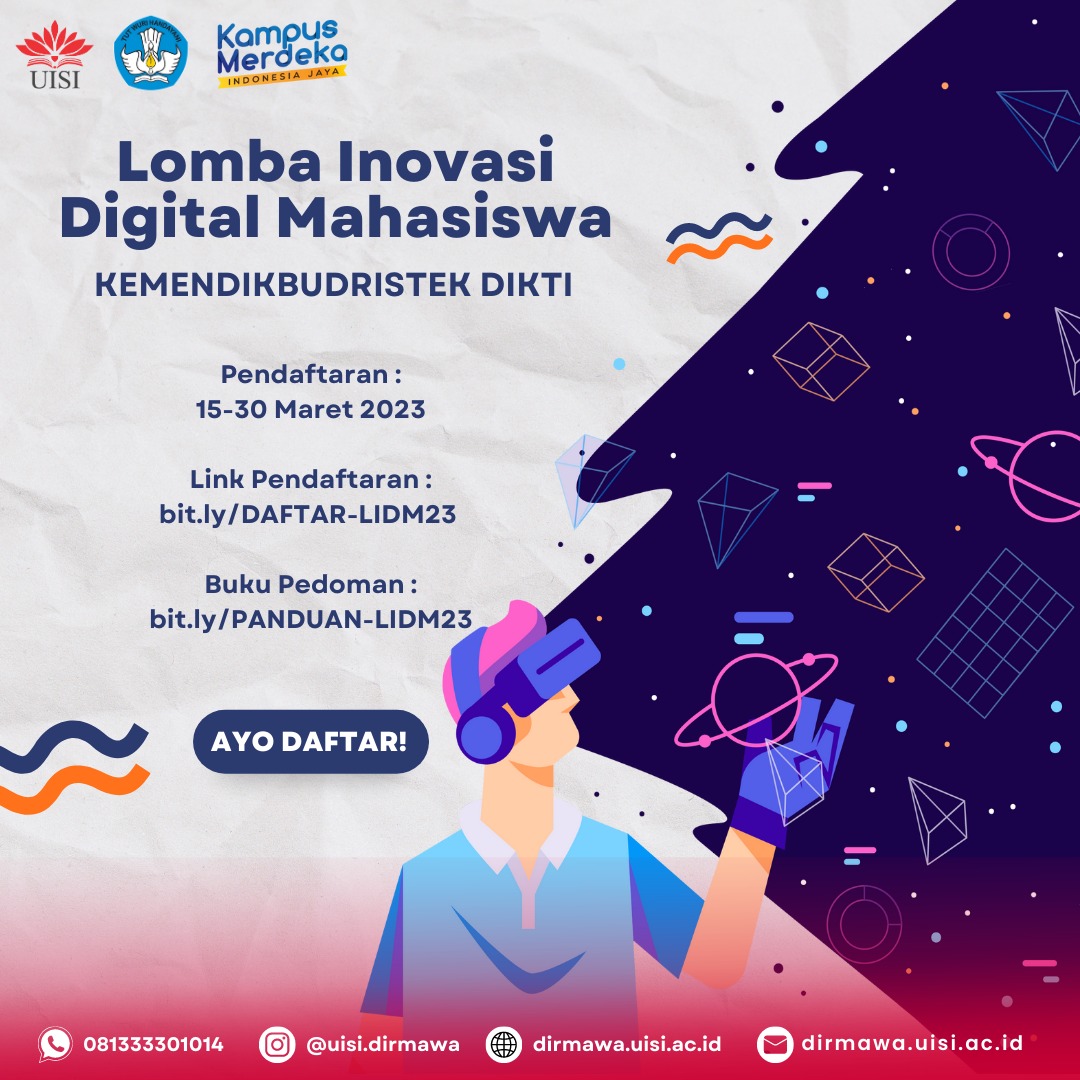 Lomba Inovasi Digital Mahasiswa Lidm Tahun 2023 Official Website
