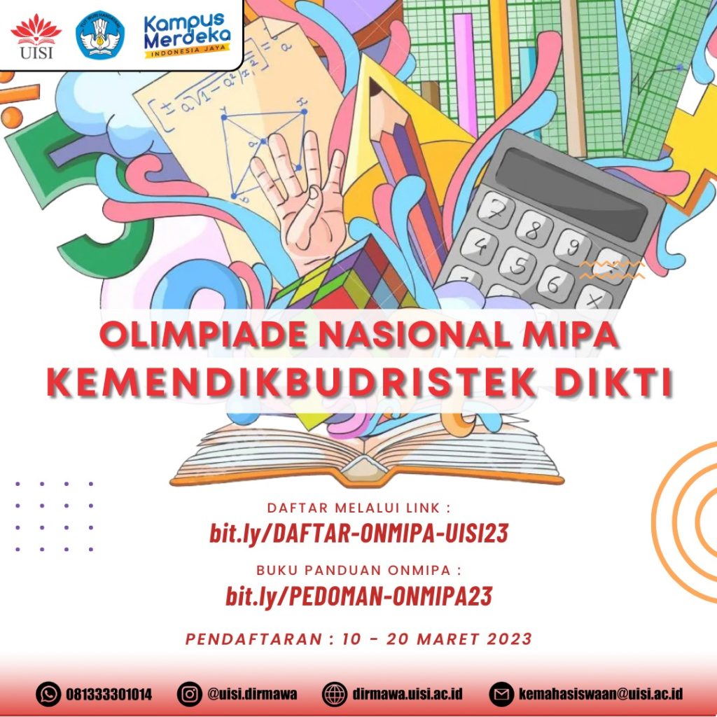 Olimpiade Nasional Matematika dan Ilmu Pengetahuan Alam Perguruan Tinggi (ONMIPA-PT) tahun 2023