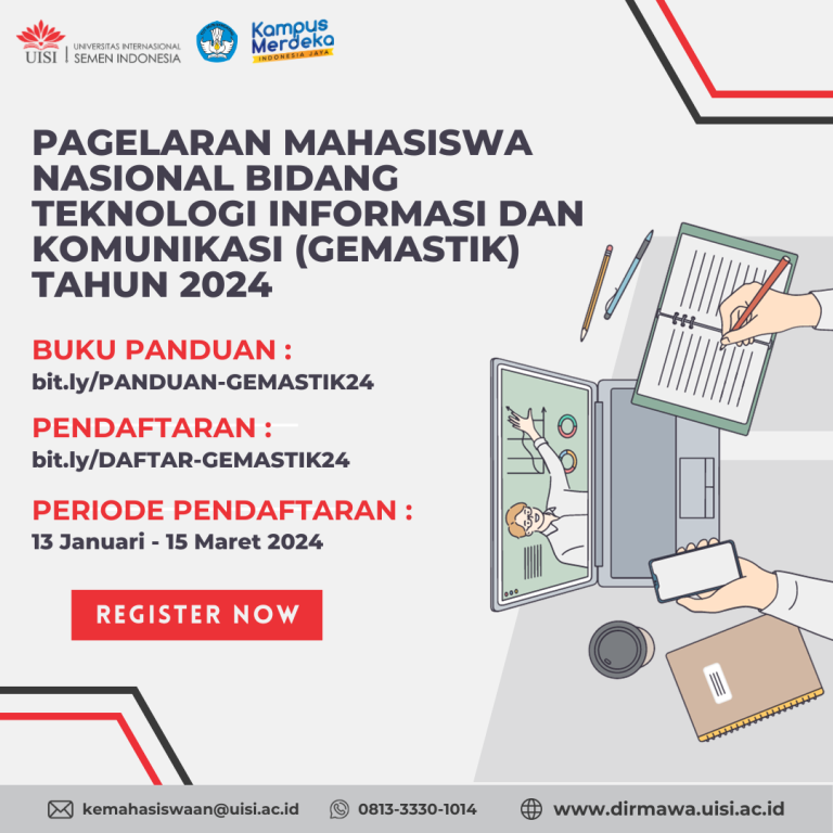 Pagelaran Mahasiswa Nasional Bidang Teknologi Informasi dan Komunikasi (GEMASTIK) Tahun 2024